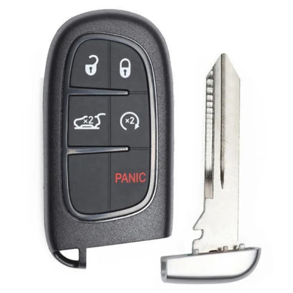 2014-2021 Jeep Cherokee / 5-Button 4A 433Mhz Smart Key / GQ4-54T (AFTERMARKET)